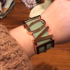 BCBG Leather Bracelet